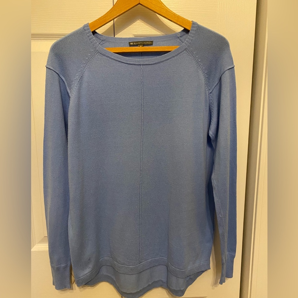 Elliott Lauren Light Blue Women's Sweater